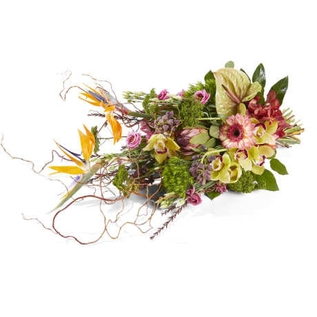 Rouwwerk Verborgen aanwezig - Rouwboeket