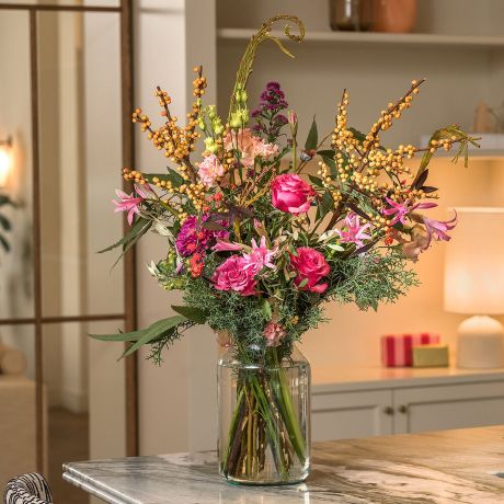 Boeket Januari geluk