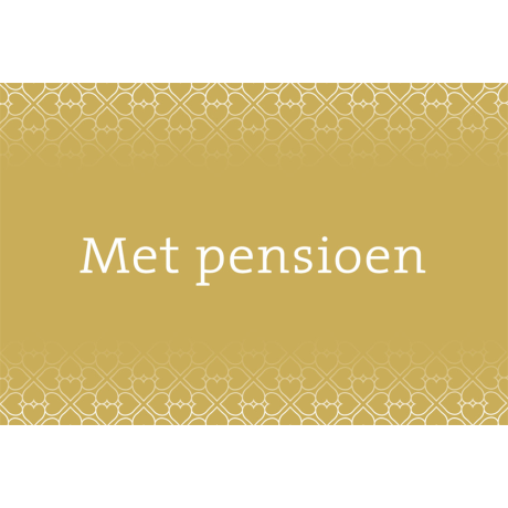 Met pensioen neutraal