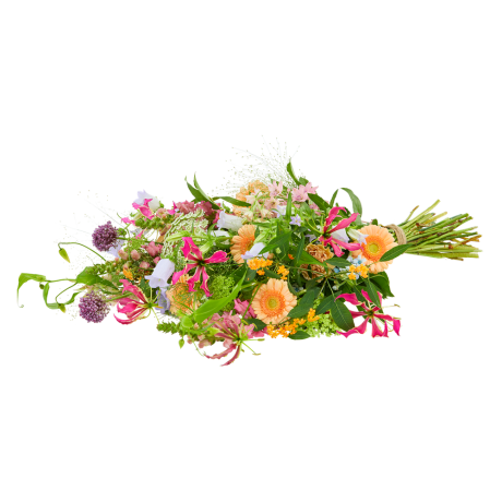 Rouwwerk Zomertuin - Rouwboeket