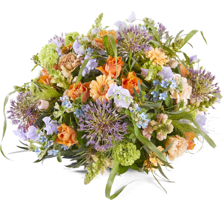 Rouwwerk Zachte lente - Rond Rouwwerk Zachte lente - Rond