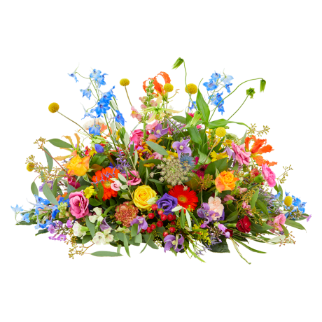 Rouwwerk Rijke kleuren - Ovaal