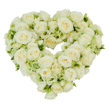 Rouwwerk Openhartig - Hartvorm