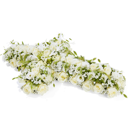 Rouwwerk Pure schoonheid - Kruisvorm