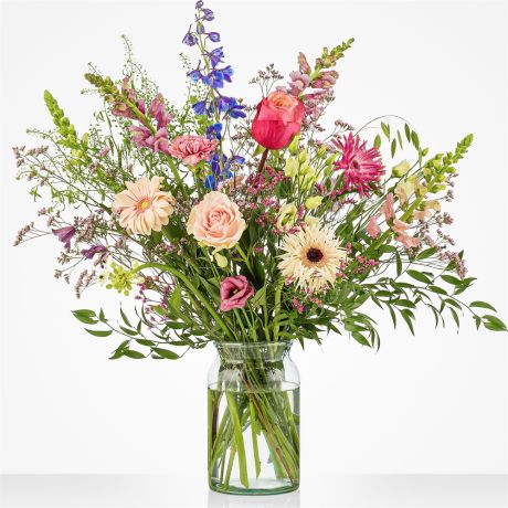 Boeket Fleurig pastel