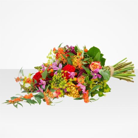 Rouwwerk Najaarsgloed - Rouwboeket